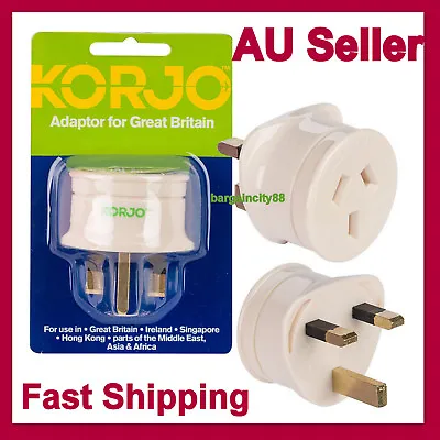 $23.15 • Buy New Travel Adaptor Socket To Plug Australia AU NZ To UK Singapore HK UK Adapter