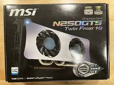 MSI N250GTS Twin Froze 1G Video Card • $34.99