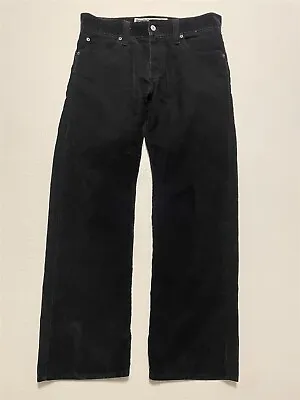 Levi's 32 X 30 549 Low Loose Black Corduory 5 Pocket Jeans • $29.84