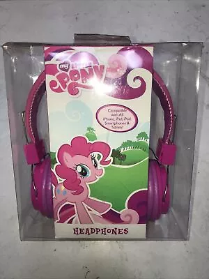 My Little Pony Kids Safe Over The Ear Headphones 36357-PKWHT • $17.50