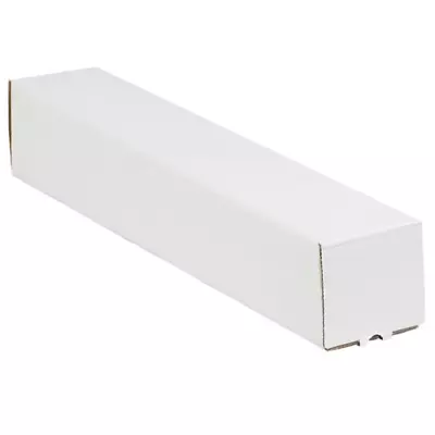 BOX USA BM5530 Square Mailing Tubes 5  X 30  Oyster White Pack Of 25 • $84.56