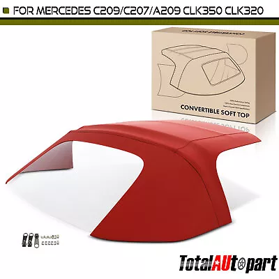 Burgundy Convertible Soft Top For Mercedes-Benz CLK320 CLK500 CLK55 AMG CLK550 • $309.99