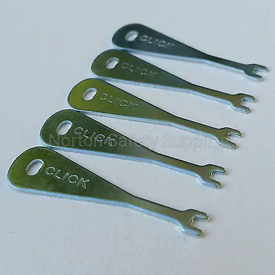 5 X Replacement Test Key (Fish Key) For Emergency Lighting Grid Switches • £2.99