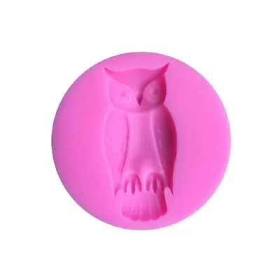 £3.45 • Buy OWL Figure Silicone Mould Fondant Cake Decorating Icing Chocolate Halloween UK