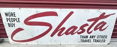 Vintage Shasta Travel Trailer Sign-72” X 24”/PICK UP AVAILABLE • $3000