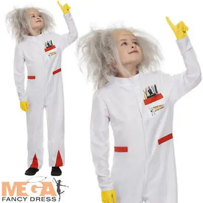 £29.99 • Buy Back To The Future Doc Boys Fancy Dress Mad Scientist Halloween Kids Costume