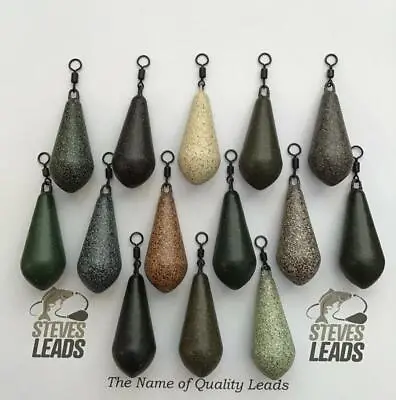 10 X Dumpy Distance Carp Leads Smooth/Textured All Sizes Available • £15.99