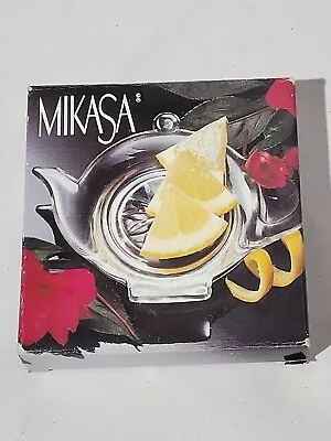 Mikasa  Tea Time  Teabag Caddies Glass Holders Dishes Labels New NIB • $15.15