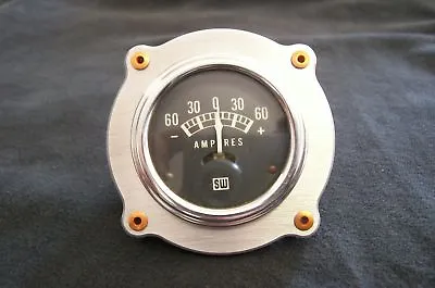 Gauge Panel Gasser Bomber Aviator Custom Aluminum 4 Bolt Dash Bezel 2 1/16   • $16