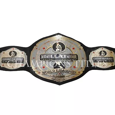 MMA UFC Bellator Kickboxing 4MM Zinc Championship Belt • $334.99