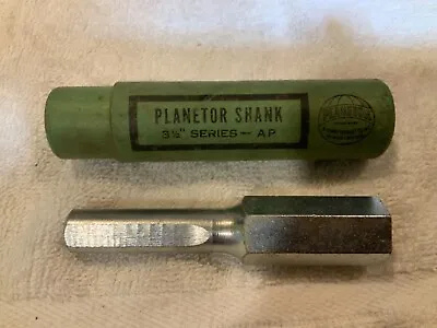 Vintage Planetor  Shank 3-1/2  - Ap Long Self-feeding Power Bit Holder • £18.88
