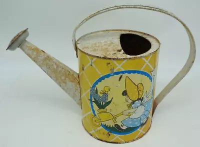  Vintage Ohio Arts Childrens Tin Litho Watering Can Toy Vtg • $24.99