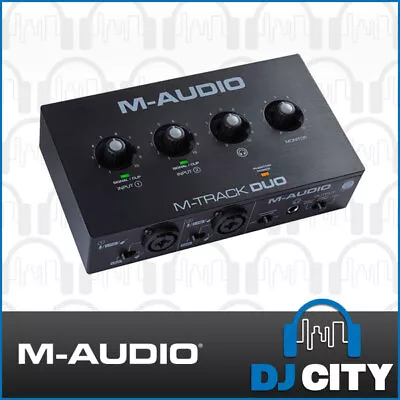 M-Audio M-Track Duo 2 Channel USB Audio Interface • $109