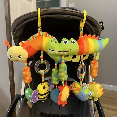 Baby Activity Spiral Hanging Toy Pushchair Pram Stroller Bedding Car Seat Cot • £13.06