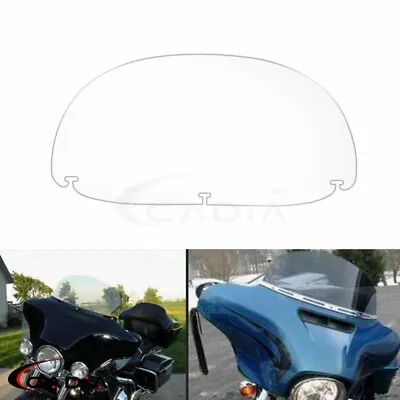 Batwing Fairing Windshield 10'' Wind Screen For Harley Touring Street Road King • $47.26