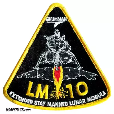 Grumman Lm-10 Apollo 15-lunar Module-antares-original Ab Emblem Nasa Space Patch • $14.95