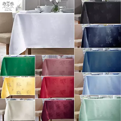 Tablecloth Table Cloth Hotel Quality Table Linen Damask UK MADE Charlotte Thomas • £16.99