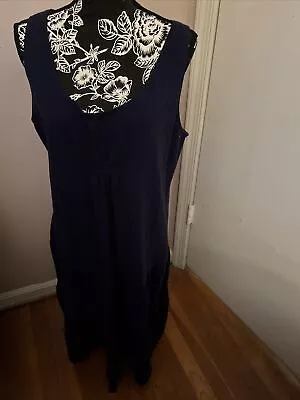 Isaac Mizrahi For Target X2 Navy Blue Dress • $11