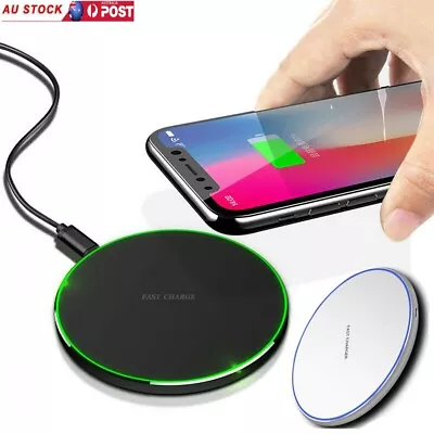 15W Wireless Fast Charging Charger For Qi IPhone 14 13 12 Pro Max Samsung S23 • $9.30