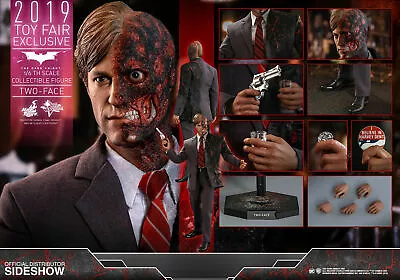 Hot Toys MMS546 1/6 DC Batman Dark Knight Harvey Dent Two Face Action Figure • $439.79