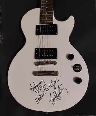 Troy Gentry Signed Montgomery Gentry Signed Guitar Rip Brand New Epiphone Ii • $400