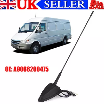 Antenna Roof Mounted Radio Aerial For Mercedes Sprinter W906 VW Crafter 06-2017 • £20.39