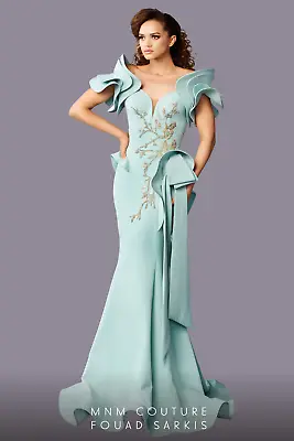 MNM Couture 2670 Evening Dress ~LOWEST PRICE GUARANTEE~ NEW Authentic • $1200