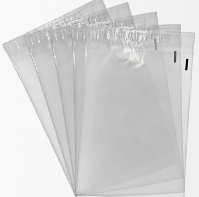 50 6x9 Poly Bags Self Sealing Clear Poly Mailers Package Plastic T-shirt Bag • $7.25