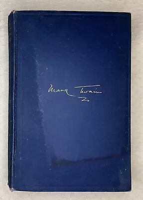 Vintage 1924 Antique Book Mark Twain Autobiography Volume 2 Only Samuel Clemens • $9.99