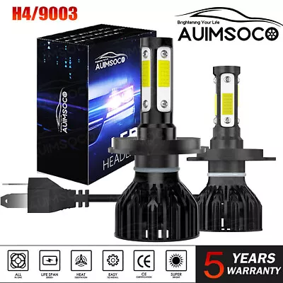 2* LED Headlights Bulb H4 9003 For Infiniti G20 1999-2002 Hi/Lo Beam White 6000K • $39.99