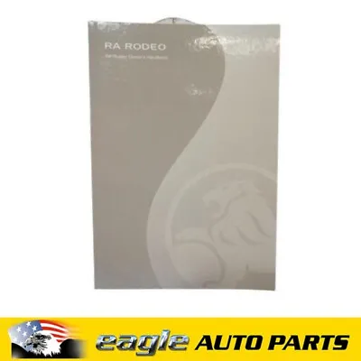 Holden Ra Rodeo Owners Handbook Genuine Gm # 92199086 • $15