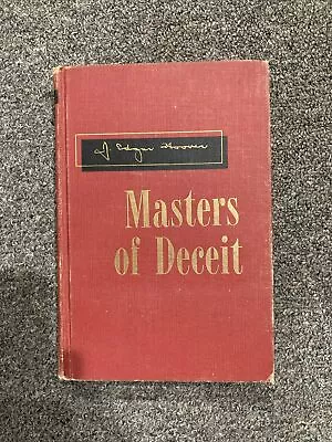 Masters Of Deceit (signed Copy!) • $45