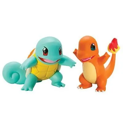 Tomy Pokemon Squirtle Vs Charmander Action Figure 2 Pack • $39