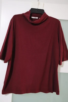 $12 • Buy TRENERY Burgundy Top Size XXL