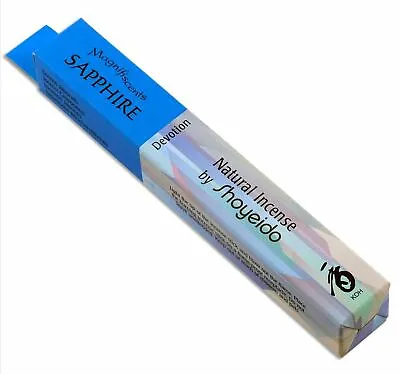Shoyeido Japanese Incense - Magnifiscents Jewel Series - SAPPHIRE - 30 Sticks • £6.99