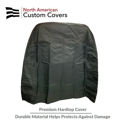 Hardtop Dust Cover Premium Hard Top Storage Regular Size Black Q2502 • $84.95