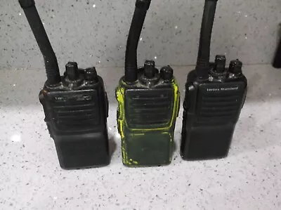 Lot Of 3 VX STANDARD VX-231-G7-5 UHF 450-512 MHz 16ch TWO WAY RADIO • $79.99