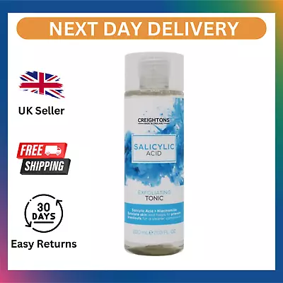 Creightons Salicylic Acid Exfoliating Tonic 200Ml | Exfoliating | Blemishes • £3.99