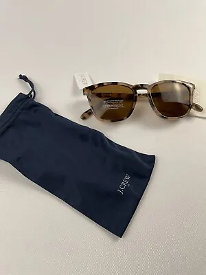 J. Crew Tortoise Shell Sunglasses With Pouch Retail $40. NWT • $26.40