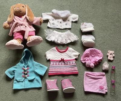 £20 • Buy Build-A-Bear Bundle With Bear, Rabbit And Accessories 