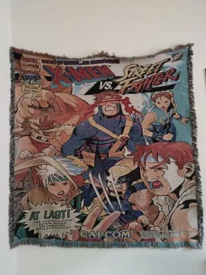 X-Men Vs Street Fighter Wildest Crossover Marvel Vs Capcom Blanket #FREEMVC2  • $1799.99