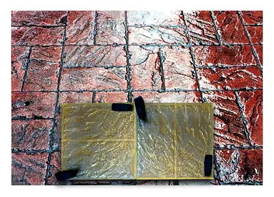 Set Of Polyurethane Mat Stamps BROOKLYN | Stone Concrete Cement Texture Imprint • $107