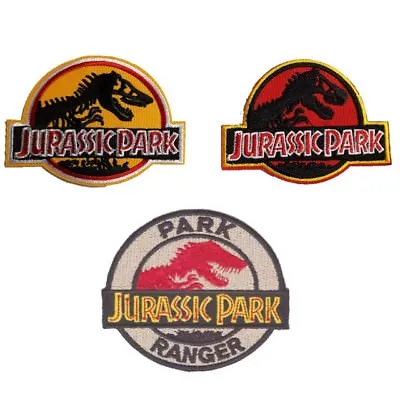 £7.49 • Buy Jurassic Park Jurassic World Iron On Patch Sew On Transfer Badge Jurassic World2