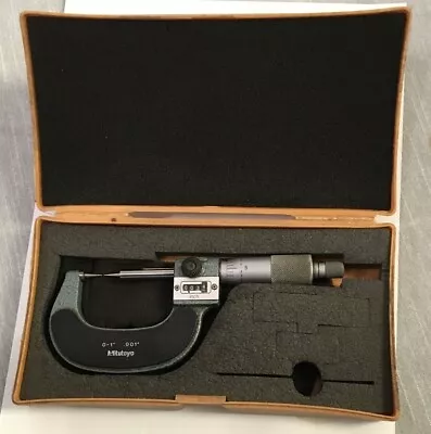 Mitutoyo 0-1  60 Degree Point Digital Micrometer 0.001  GRAD. Japan • $115