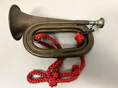Very Nice Vintage Military  Style Bugle • $85