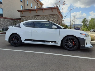 $299 • Buy 2012-16 Scion TC SCION TRD Aftermarket Custom Both Sides Graphic Kit Vinyl Wrap