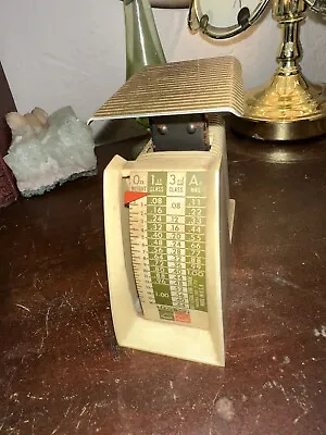 Vintage Postal Scale Model Hanson Up To 2lbs POSTAGE SCALE • $15