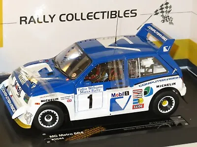 1/18 MG Metro 6R4 Computervision  Winners Manx Int. Rally 1986 #1 T.Pond • £124.95