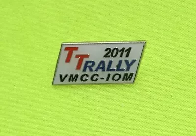 £7.49 • Buy 2011 Isle Of Man TT RALLY Vintage MotorCycle Club VMCC IOM Bike Badges Lapel Pin