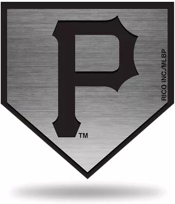 Pittsburgh Pirates Auto Emblem Decal Premium Solid Metal Antique Nickel... • $16.79